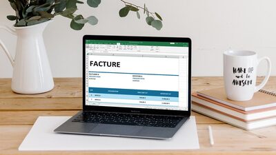 faire une facture dans Excel